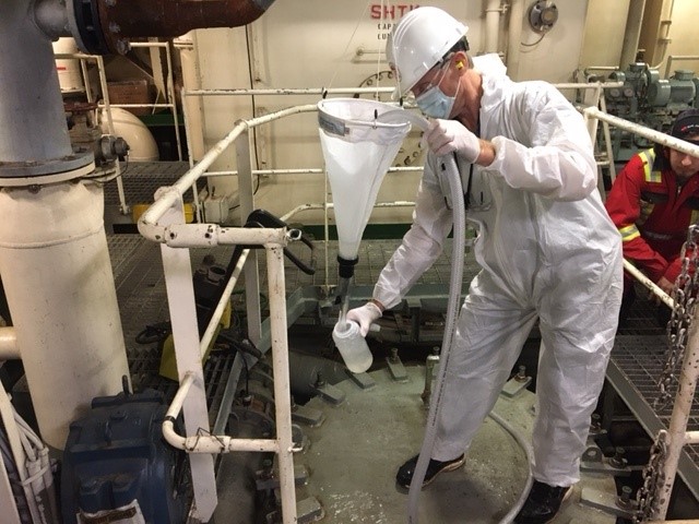 Ballast water Sampling::IMO | US VGP EPA Testing